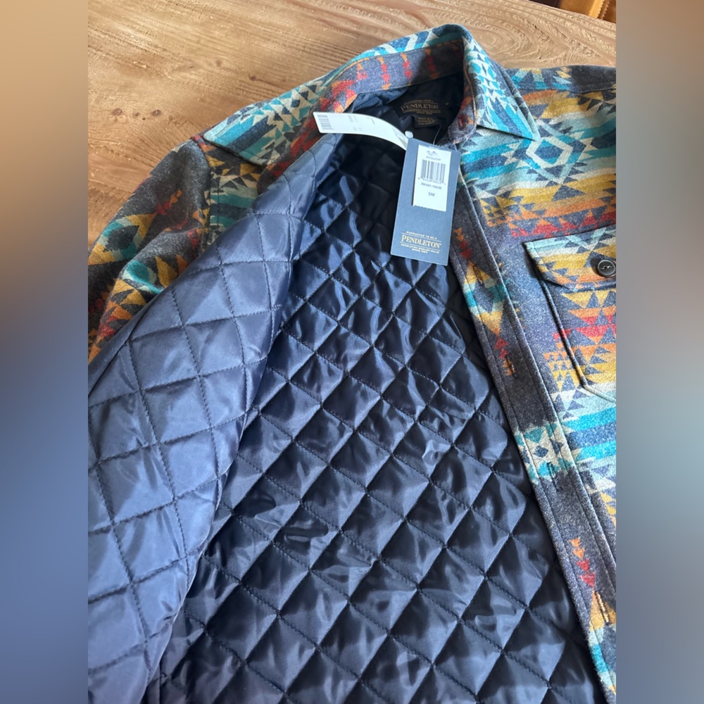 Pendleton Multicolor Patterned Shirt Jacket - Picture 7 of 9